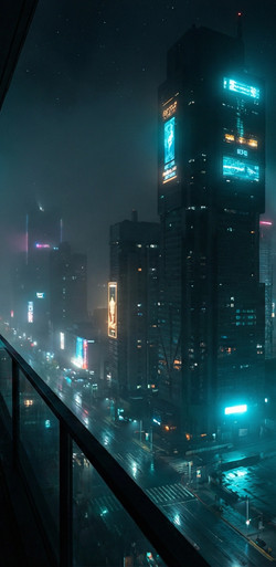 Neo-Tokyo at Night